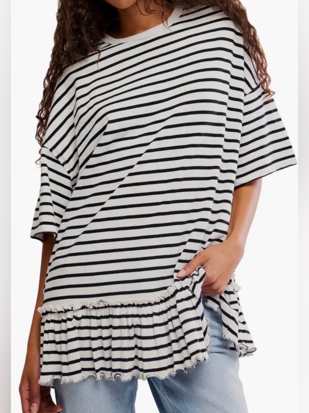 Free People We the Free Why Yes tee
